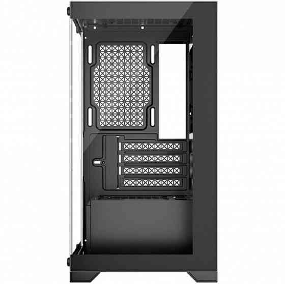 Корпус 1stplayer Miku Mi2 Black (Mi2-Bk-3f1) / Matx / 3x120mm Led Fans (арт-6033) Макеевка