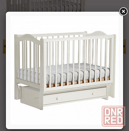 Детская кровать с маятником и матрасом Макеевка - изображение 1