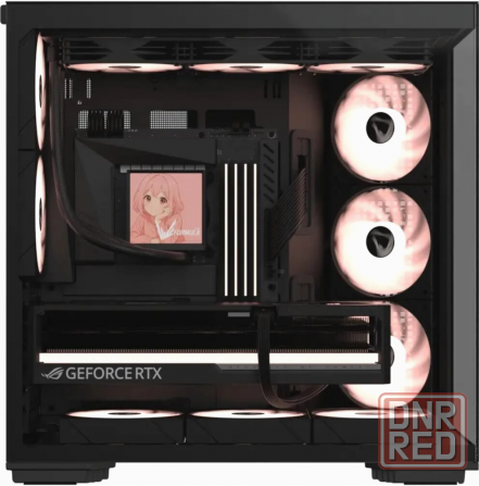 Корпус Formula Crystal Z7 черный без бп Atx 11x120mm 4x140mm (арт-8166) Макеевка - изображение 1