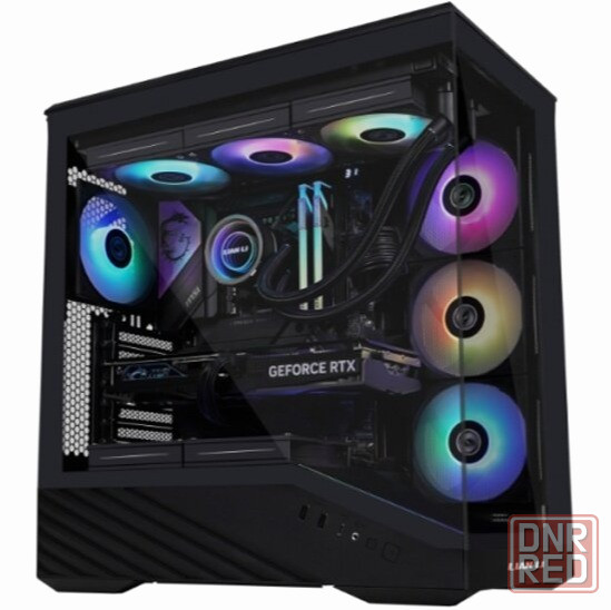 Корпус Lian Li V100 (G99.V100x.R1) / Black / Mid-Tower, Tg (арт-4823) Макеевка - изображение 4