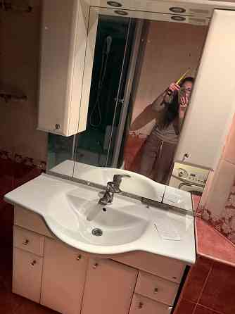 Раковина умывальник шкафчики в ванную зеркало Донецк