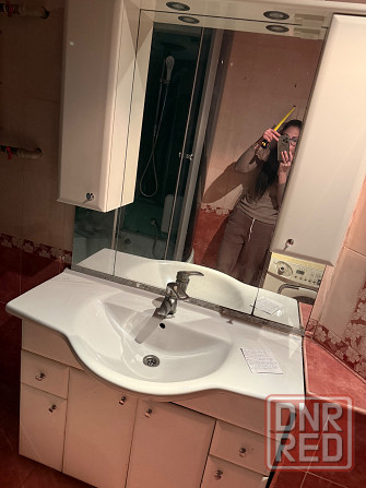Раковина умывальник шкафчики в ванную зеркало Донецк - изображение 1