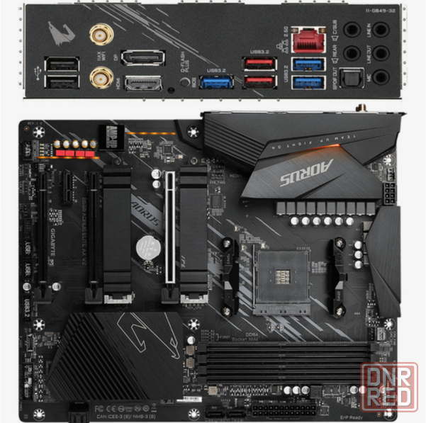 Материнская плата Gigabyte B550 Aorus Elite Ax V2 (B550 Aorus Elite Ax V2) (арт-4379) Макеевка - изображение 1
