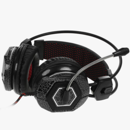 Наушники с микрофоном Oklick Hs-L500g Toxic черный (Hs-L500g) (арт-7434) Макеевка