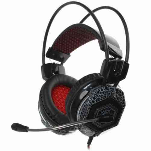 Наушники с микрофоном Oklick Hs-L500g Toxic черный (Hs-L500g) (арт-7434) Макеевка