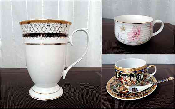 Красивые коллекционные чашки Донецк