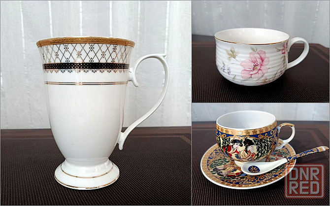 Красивые коллекционные чашки Донецк - изображение 1
