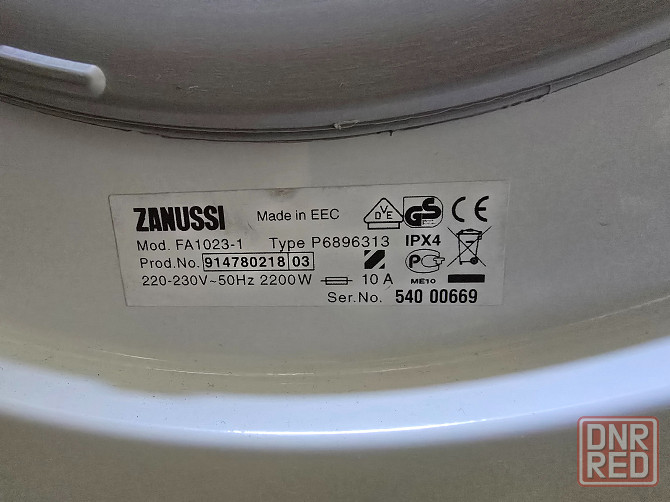Стиральная машина Zanussi Aquacycle 1050 (FA1023-1) Донецк - изображение 6