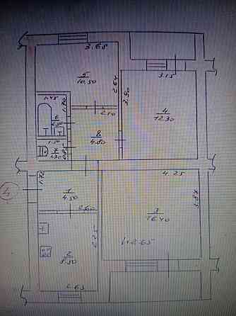 Предлагается к продаже комфортная 3-х комнатная квартира Амвросиевка