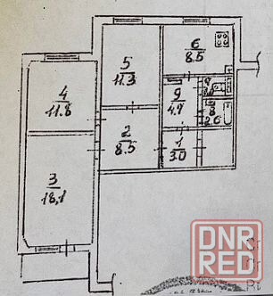 Продам 3х ком Ворошиловский р-он, ул. Университетская Донецк - изображение 6
