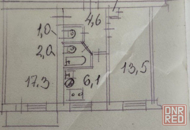 Продам 2х-комнатную Объединенный ,школа 150. Донецк - изображение 12