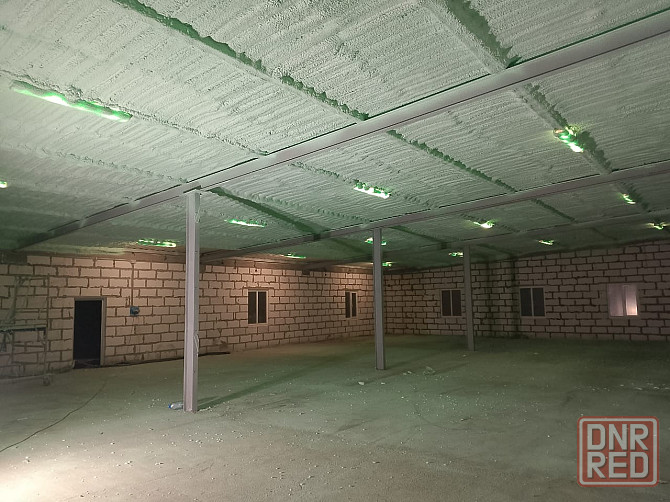 Утепление ангаров, складов, холодильников пенополиуретаном Донецк - изображение 1