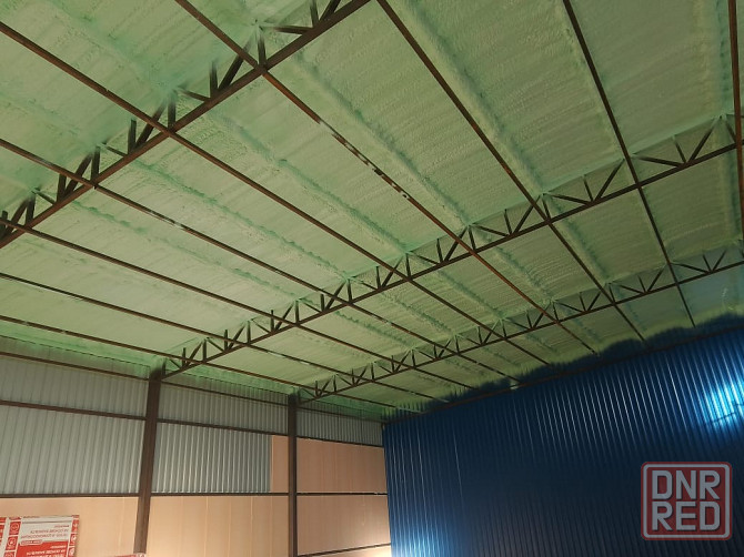 Утепление ангаров, складов, холодильников пенополиуретаном Донецк - изображение 7