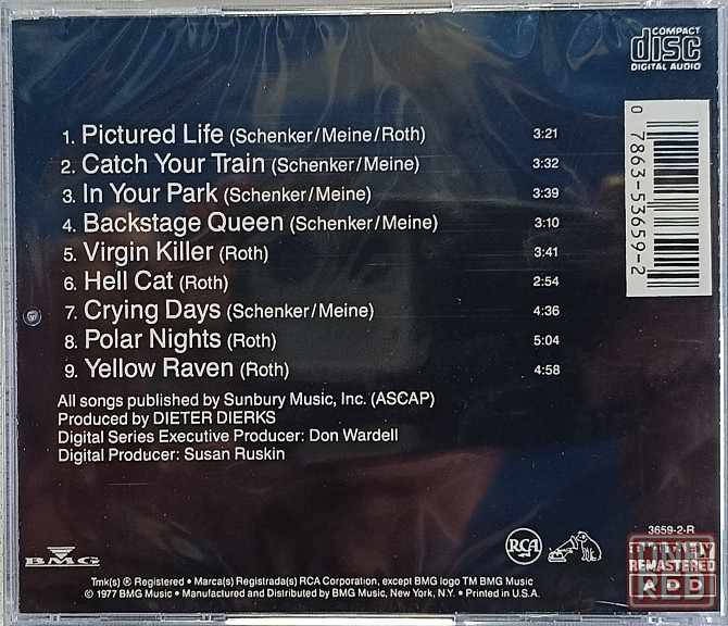 CD диск Scorpions - Virgin Killer - Донецк - изображение 2