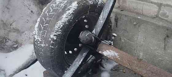 Прицеп ось с ресорами колёсами r13 Донецк