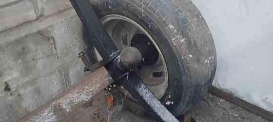 Прицеп ось с ресорами колёсами r13 Донецк