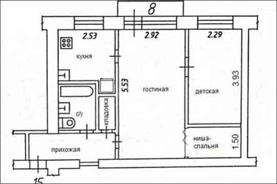 Продам 2 к. Макеевка по улице Ленина остановка 3/5 Макеевка