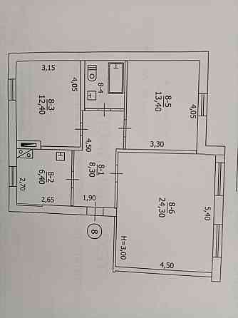 3-к Ханженково, р-н Дома Пионеров Макеевка