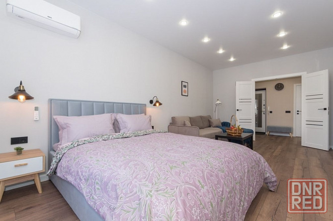 Сдам 3-х комнатную шикарную квартиру с только законченным ремонтом в Ворошиловском районе Донецк - изображение 1