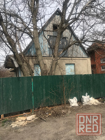 Продам срочно дом двухэтажный дачу от собственника рядом Текстильщик 6сот приватизированная земля Донецк - изображение 1