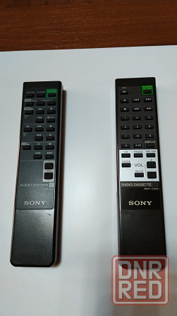 Продам пульты д/у sony от аудио техники. Макеевка - изображение 1