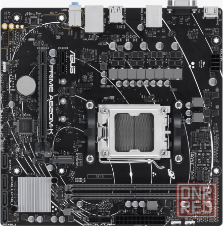 Материнская плата Asus Prime A620m-K, Am5, A620, 2*Ddr5, 4*Sata, 1*M.2, 4*Usb 3.2, 2*Usb 2.0, 2*Pcix Макеевка - изображение 1