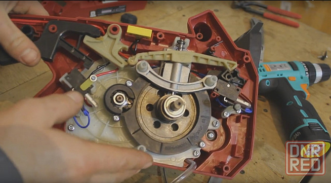 Цепная пила на запчасти. Carver RSE 2200М. Обмен на саморезы. Донецк - изображение 3