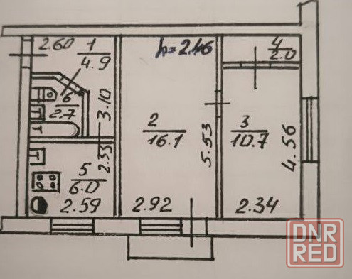 Продажа 2к.кв. Ленинский р-н, ул. Кирова Донецк - изображение 7