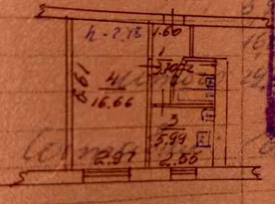 Продаётся 1- комн.квартира 29,3 кв.м. Мариуполь