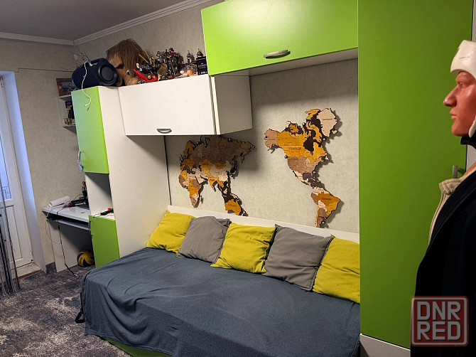 Продам детскую кровать 1000*900 б/у Макеевка - изображение 2