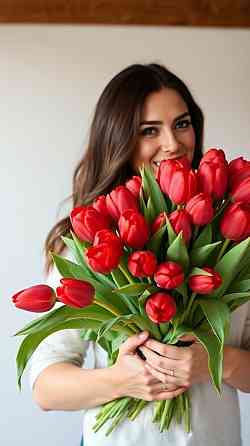 Тюльпаны оптом в Донецке: Купить по лучшей цене в компании «Тюльпаны Крыма» к 8 марта Донецк