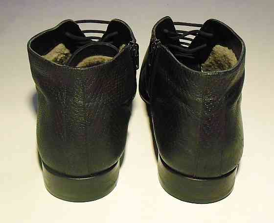 Зимние кожаные полуботинки Angelo Ruffo Донецк