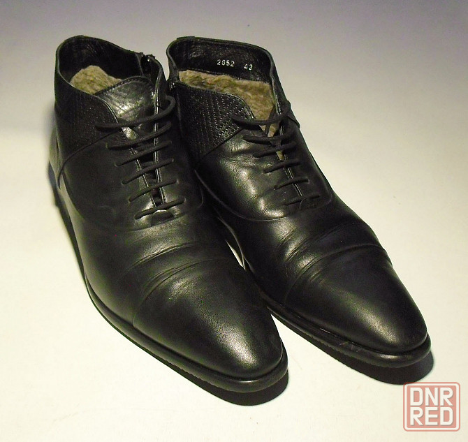 Зимние кожаные полуботинки Angelo Ruffo Донецк - изображение 1