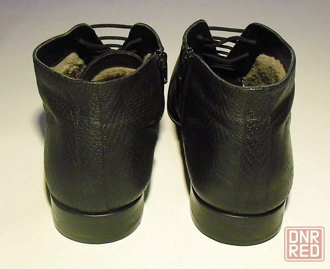 Зимние кожаные полуботинки Angelo Ruffo Донецк - изображение 5