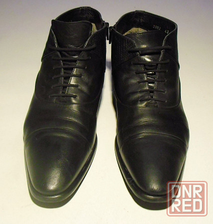 Зимние кожаные полуботинки Angelo Ruffo Донецк - изображение 3