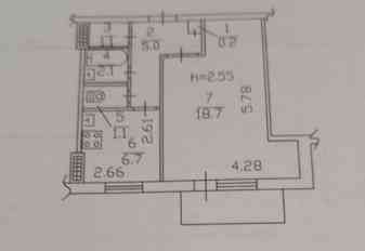 Продаю 1-комнатную квартиру в Киевском районе, Ветка Донецк
