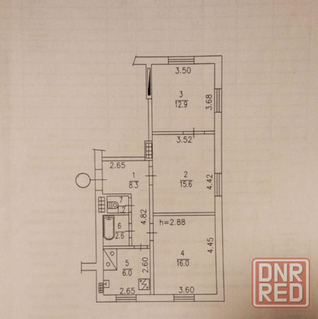 Продаю 3-х комнатную квартиру в Петровском районе, ул. Осоавиахима Донецк - изображение 2