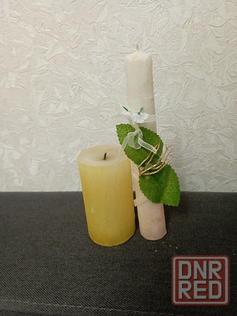 Свечи парафиновые 2 шт Макеевка - изображение 1