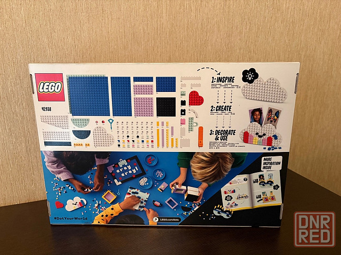 Новый Конструктор LEGO Dots 41938 Коробка для креативного дизайнера Донецк - изображение 2