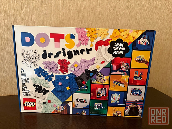 Новый Конструктор LEGO Dots 41938 Коробка для креативного дизайнера Донецк - изображение 1