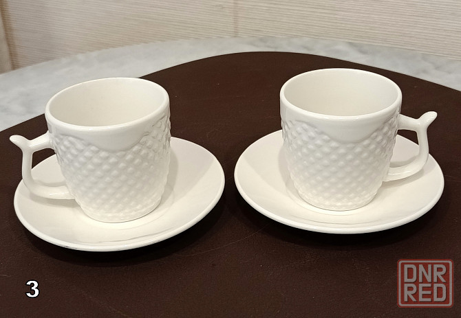 Набор чашек для чая, кофе из коллекции чайно-столовой посуды, "Коралл". Донецк - изображение 6