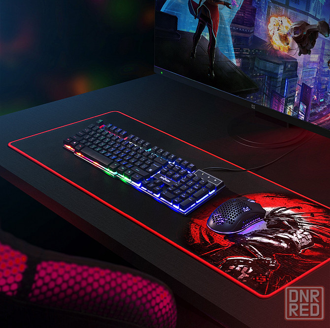 Игровой коврик для компьютерной мыши Defender Liberty 800х300х3мм (арт-9307) Макеевка - изображение 3