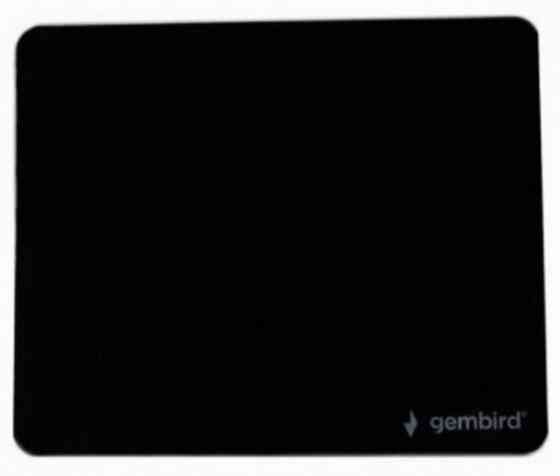 Коврик для мыши Gembird Mp-Basic чёрный (220*180*0.5мм) ультратонкий 100% пластик (арт-3266) Макеевка