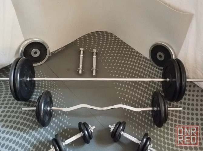 Штанга гантели блины Донецк - изображение 1