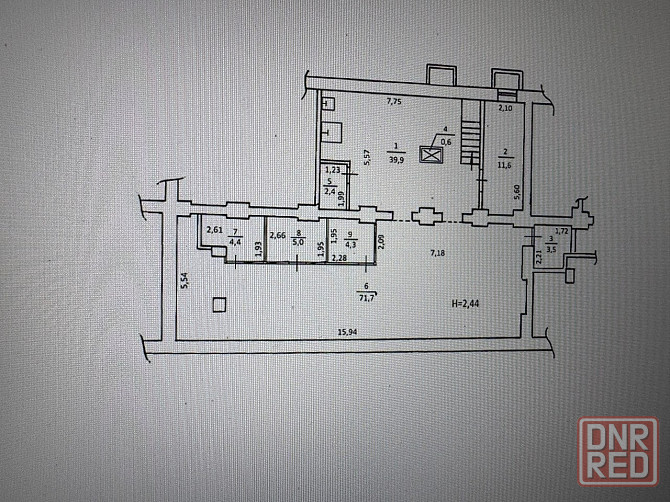 Аренда помещения 350кв возле Донецк-Сити, первая линия Донецк - изображение 2