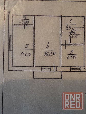 Продам 2 ком.кв Киевский район, улица Буслаева, 18 больница, Путиловский рынок Донецк - изображение 1