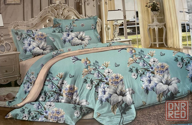 новый комплект постельного белья двуспальный Макеевка - изображение 1