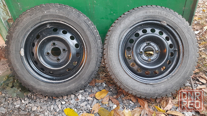 Колеса 175/65 R14 диски резина зимние Nokian Ikon Макеевка - изображение 2