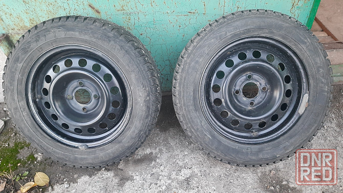 Колеса 175/65 R14 диски резина зимние Nokian Ikon Макеевка - изображение 1