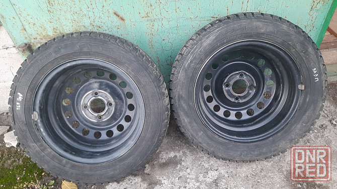 Колеса 175/65 R14 диски резина зимние Nokian Ikon Макеевка - изображение 3